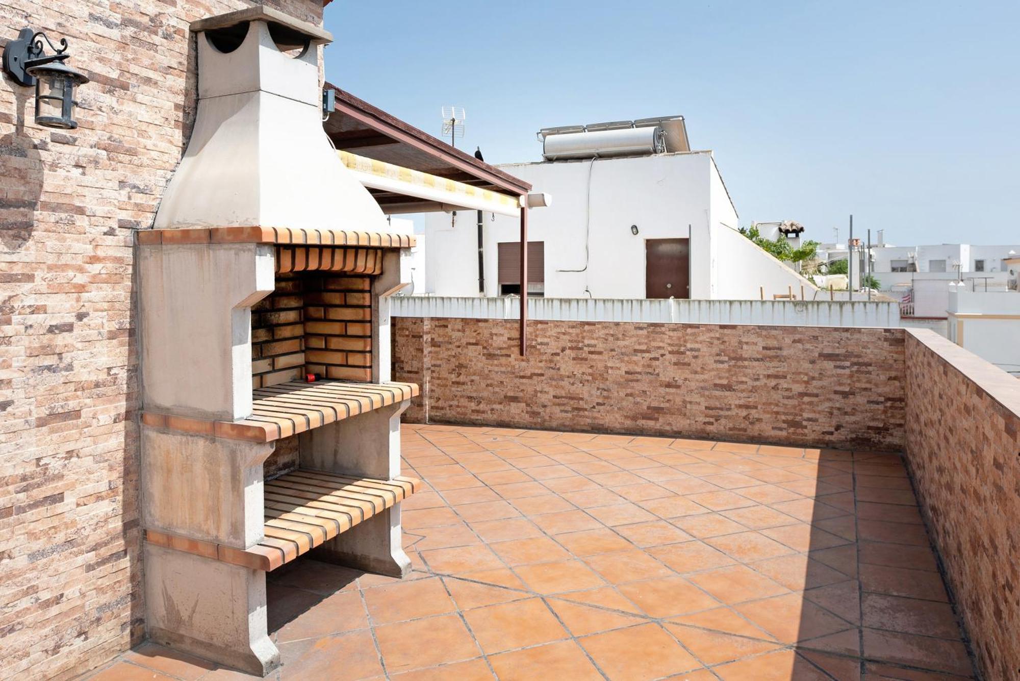 Vila Casa Unifamiliar Rio Barbate Exteriér fotografie